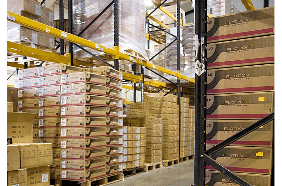 Warehouse team preparing marketplace inbound shipments